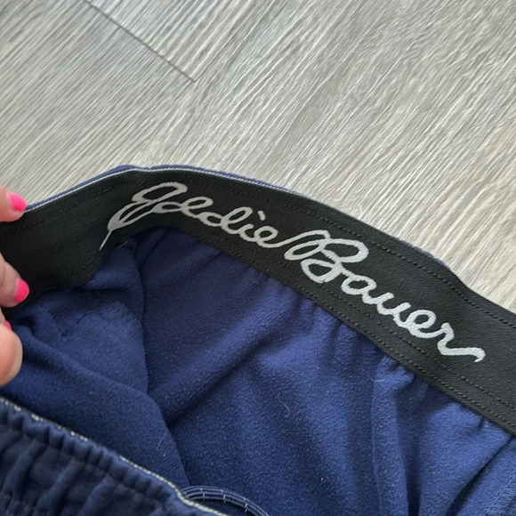 Eddie Bauer Sweatpant Joggers Navy Size Medium - Picture 3 of 6